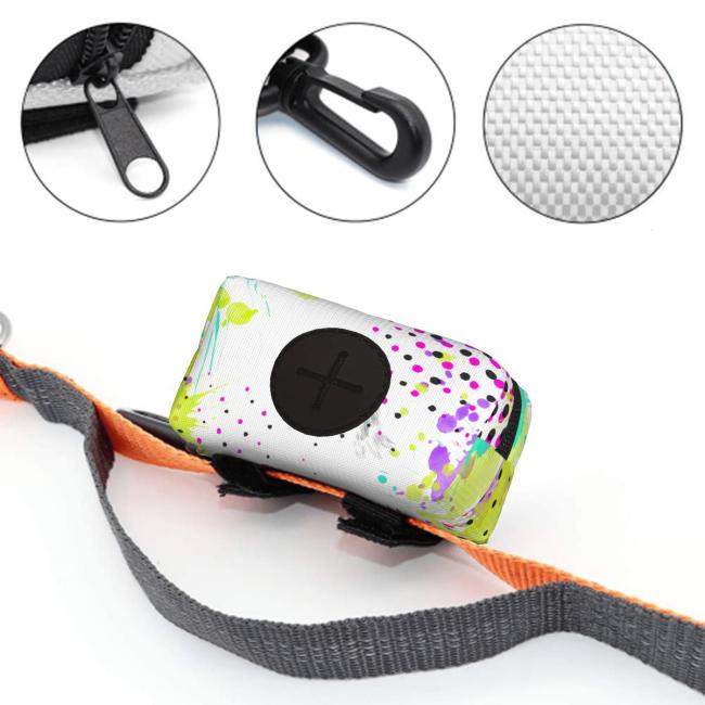 Kack & Pack mit Hundemotiv Mäusi - Hundekottütentasche, Hundekotbeutelhalter, bunt, Polyster, Amstaff, Staff, Staffordshire, SOKA, Listenhund, Mischling, Mix